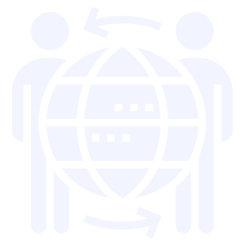 Targeted B2B outreach icon representing focused business-to-business lead generation and prospecting